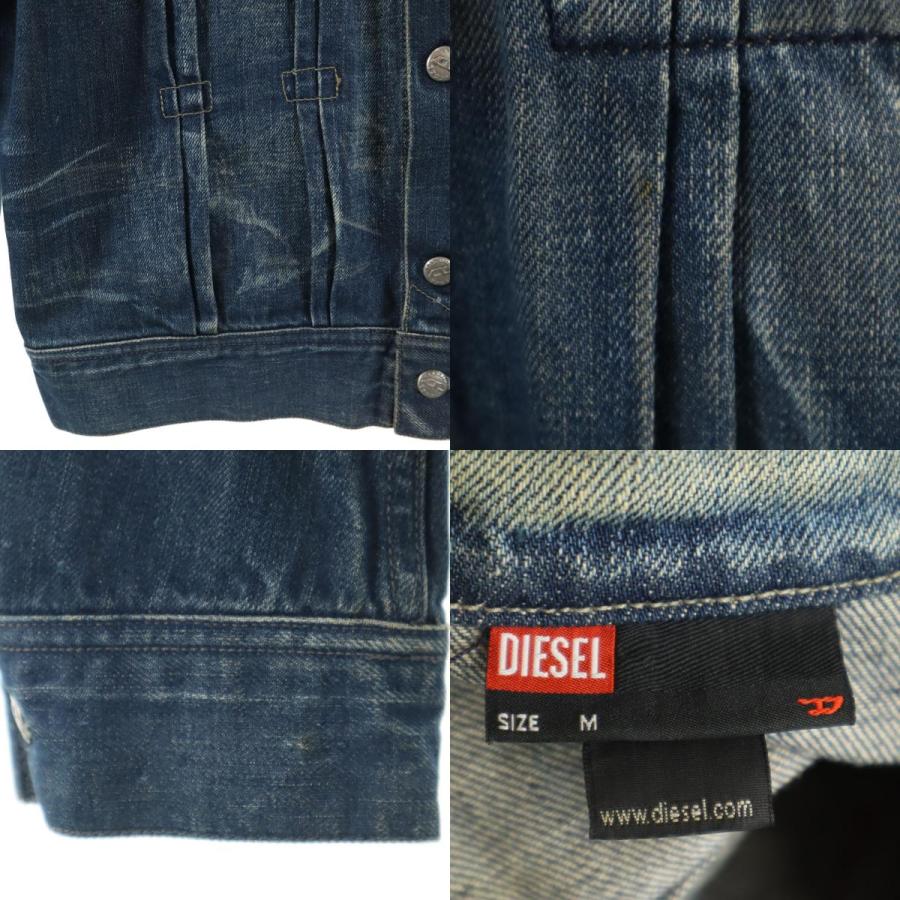 DIESEL（ディーゼル） イタリア製 デニムジャケット M ウォッシュ 