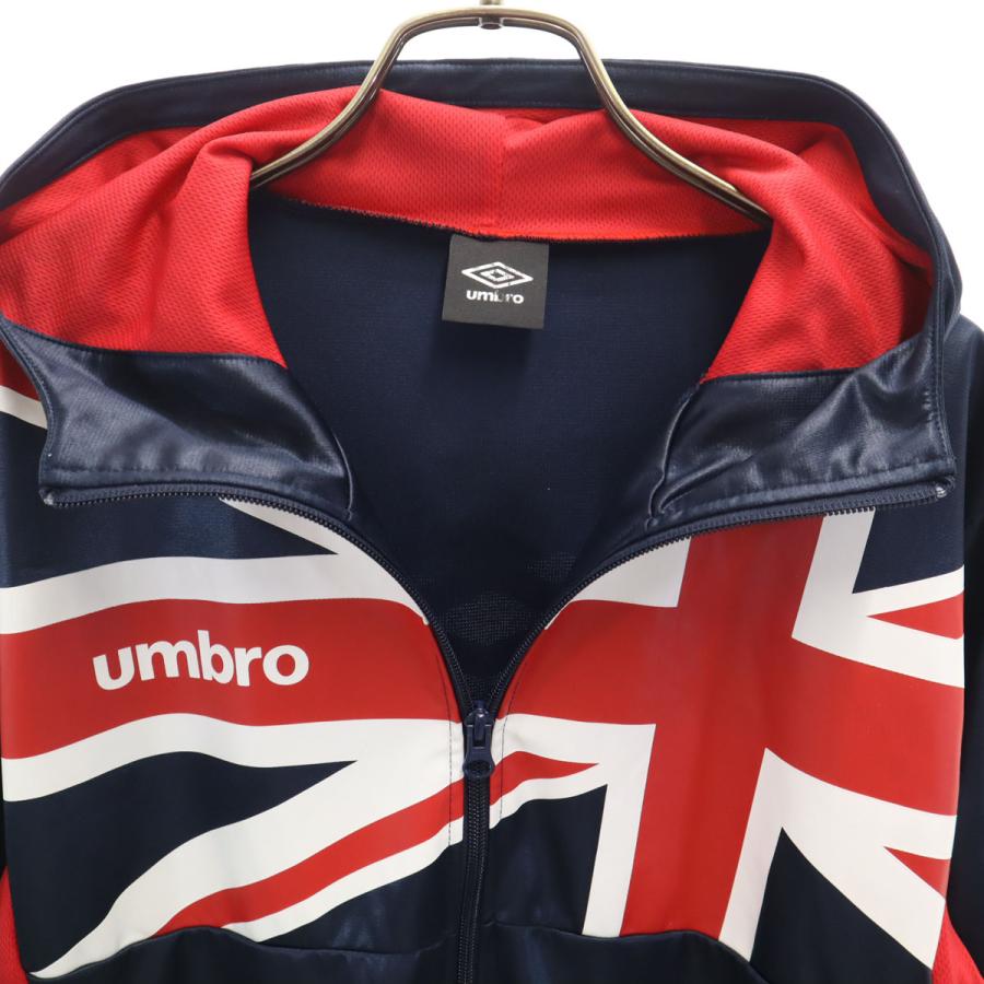 umbro（アンブロ） ユニオンジャック 長袖 ジップパーカー L ネイビー