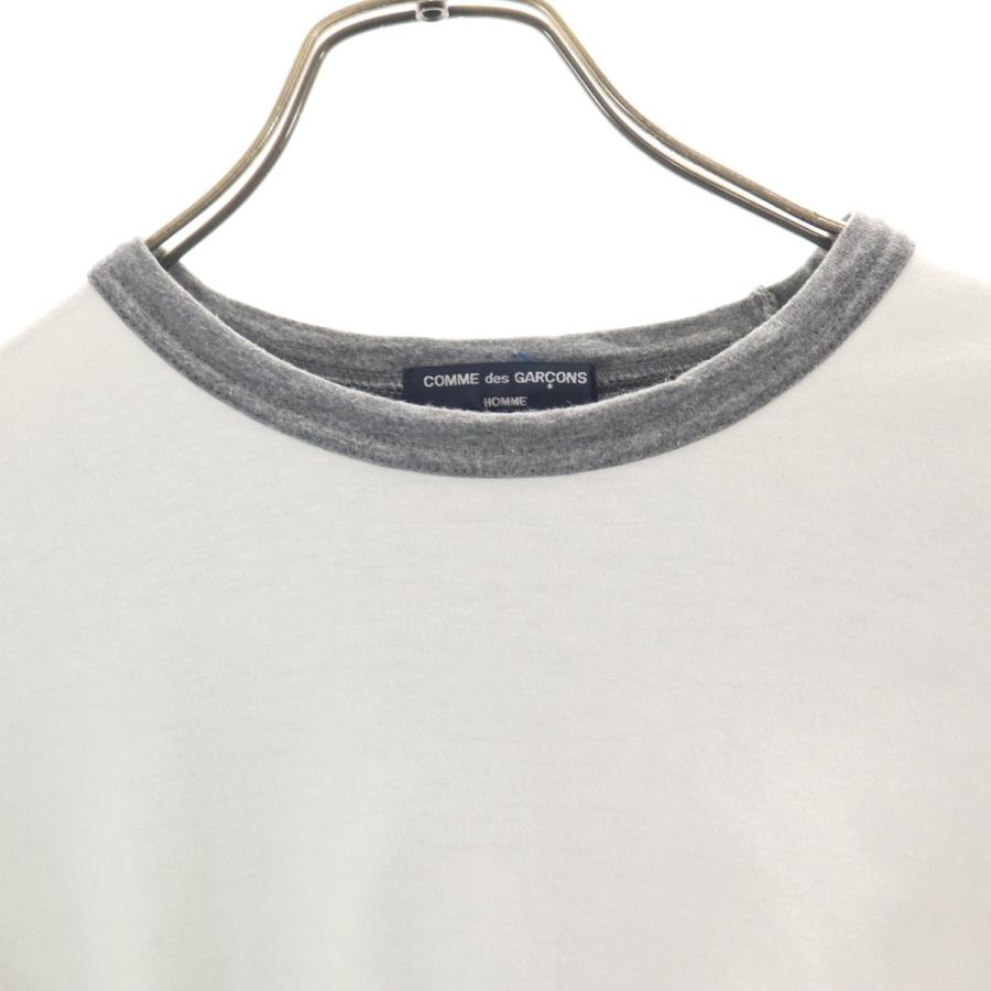 コムデギャルソンオム 切替し長袖Ｔシャツ 2008年製 COMME des GARCONS HOMME コムデギャルソンオム 2004年 日本製 長袖 T