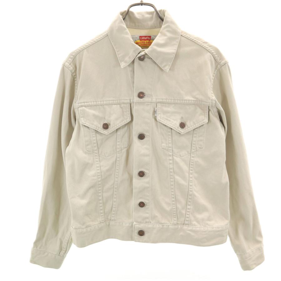 古着 Levi's リーバイス 90s オールド トラッカー ジャケット 38 ベージュ メンズ Levi's（リーバイス） 90s オールド トラッカー ジャケット 38