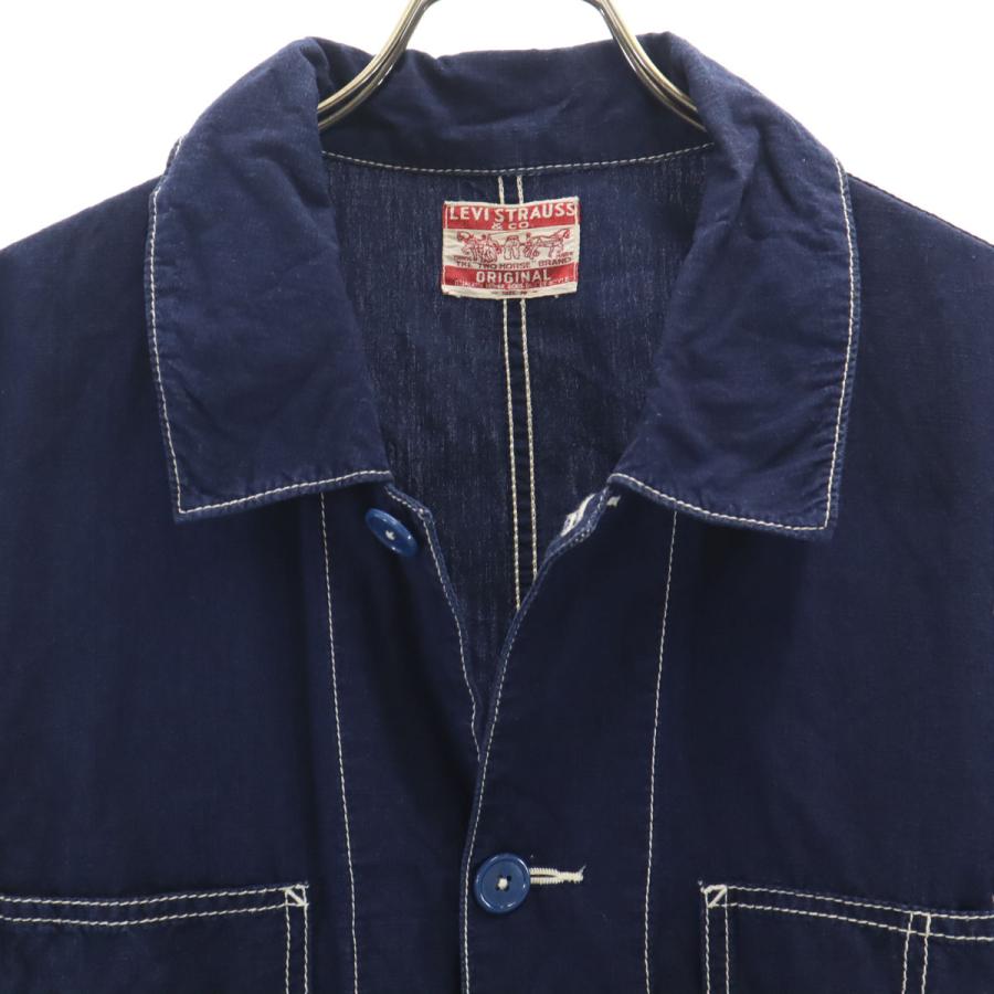 Levi's（リーバイス） カバーオール M ネイビー メンズ 古着 中古