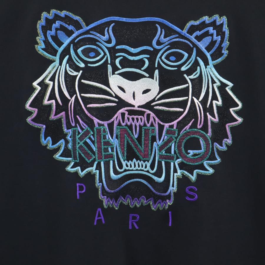 KENZO（ケンゾー） タイガー刺繍 半袖 Tシャツ S ブラック メンズ 古着