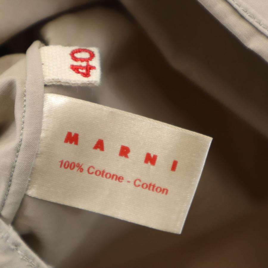 MARNI（マルニ） イタリア製 ノースリーブ カットソー 40 グレージュ