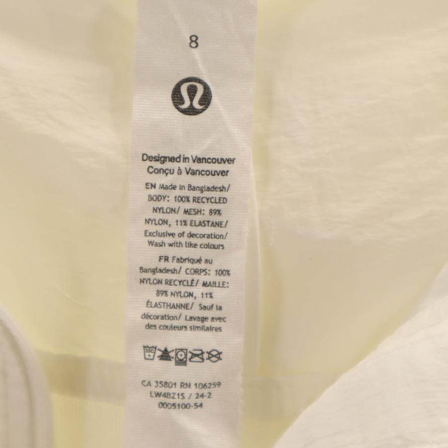 lululemon ルルレモン ウインドブレーカー 8 ホワイト ジャケット