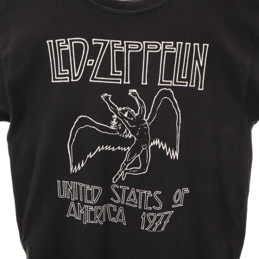 Hanes（ヘインズ） 00s LED ZEPPELIN 半袖 Tシャツ M ブラック レッド