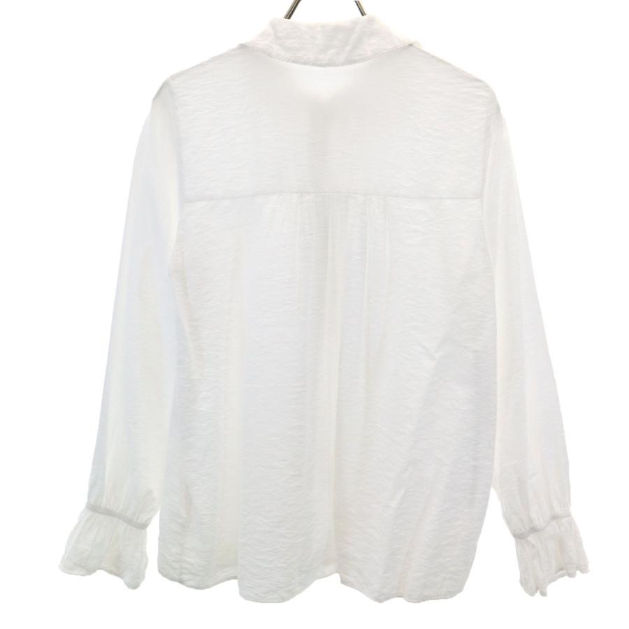 ZARA（ザラ） 長袖 シャツ S ホワイト系 レディース 古着 中古