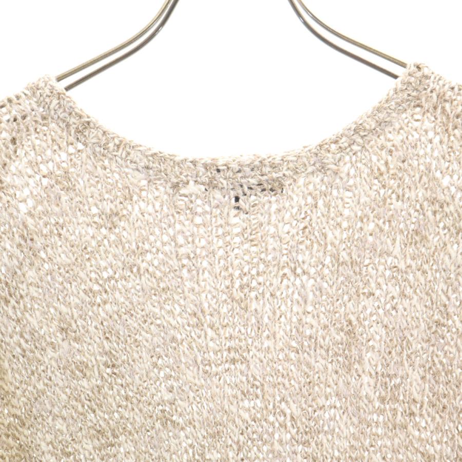 theory（セオリー） フレンチスリーブ サマー ニット S ブラウン系
