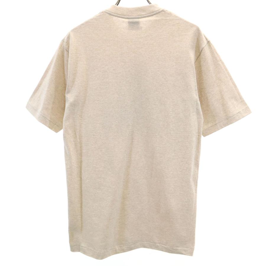 STUSSY（ステューシー） 90s 紺タグ オールド 半袖 Tシャツ S ベージュ