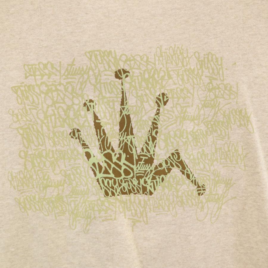 STUSSY（ステューシー） 90s 紺タグ オールド 半袖 Tシャツ S ベージュ