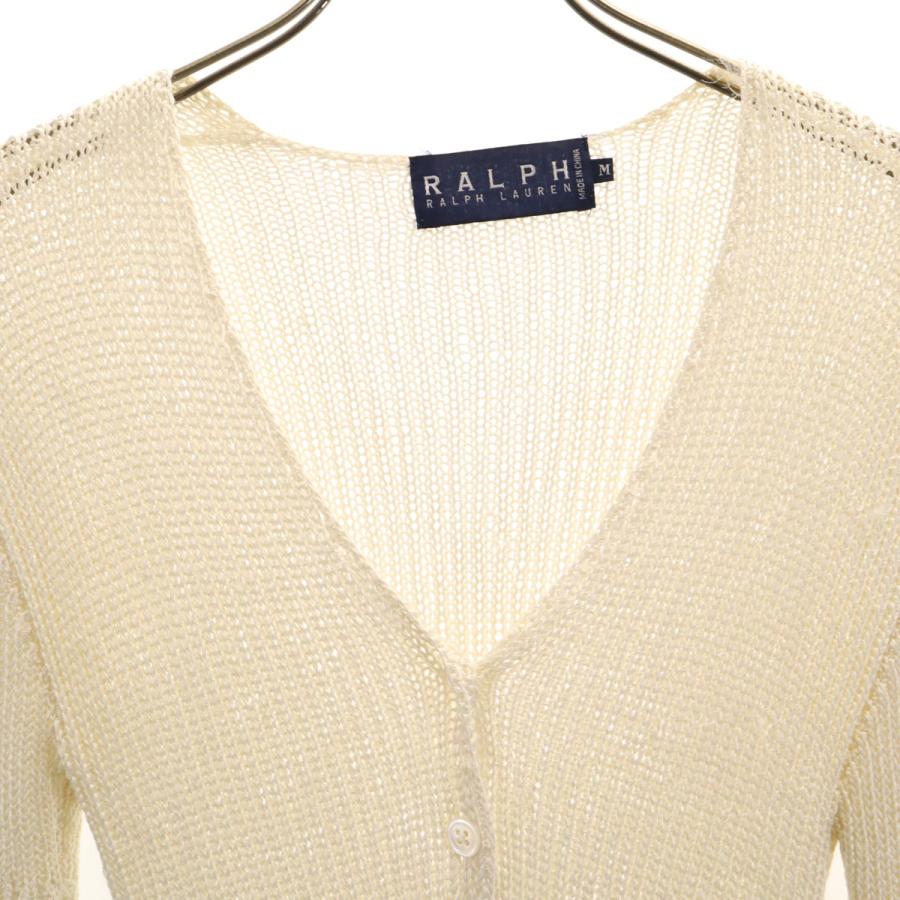 RALPH LAUREN ラルフラルフローレン 半袖 ニットカーディガン M