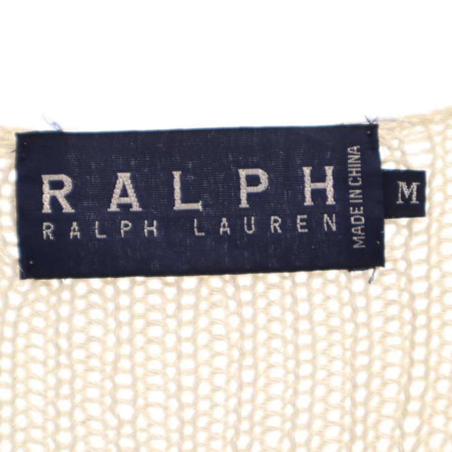 RALPH LAUREN ラルフラルフローレン 半袖 ニットカーディガン M