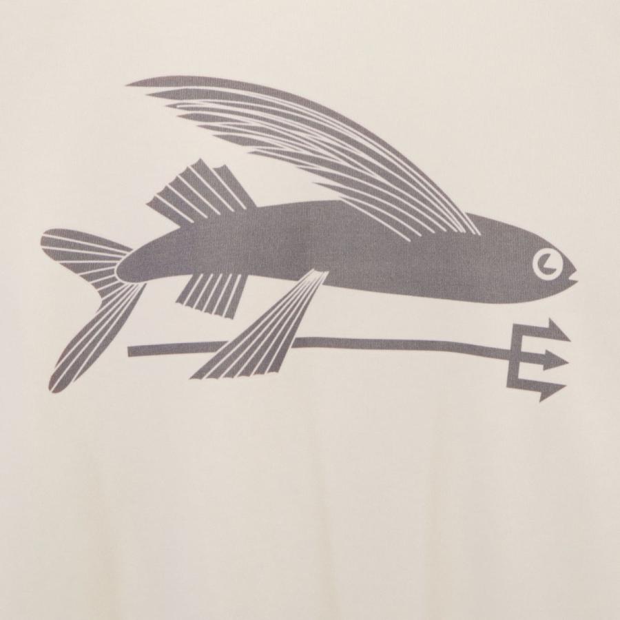 patagonia（パタゴニア） 長袖 Tシャツ S ホワイト フライング
