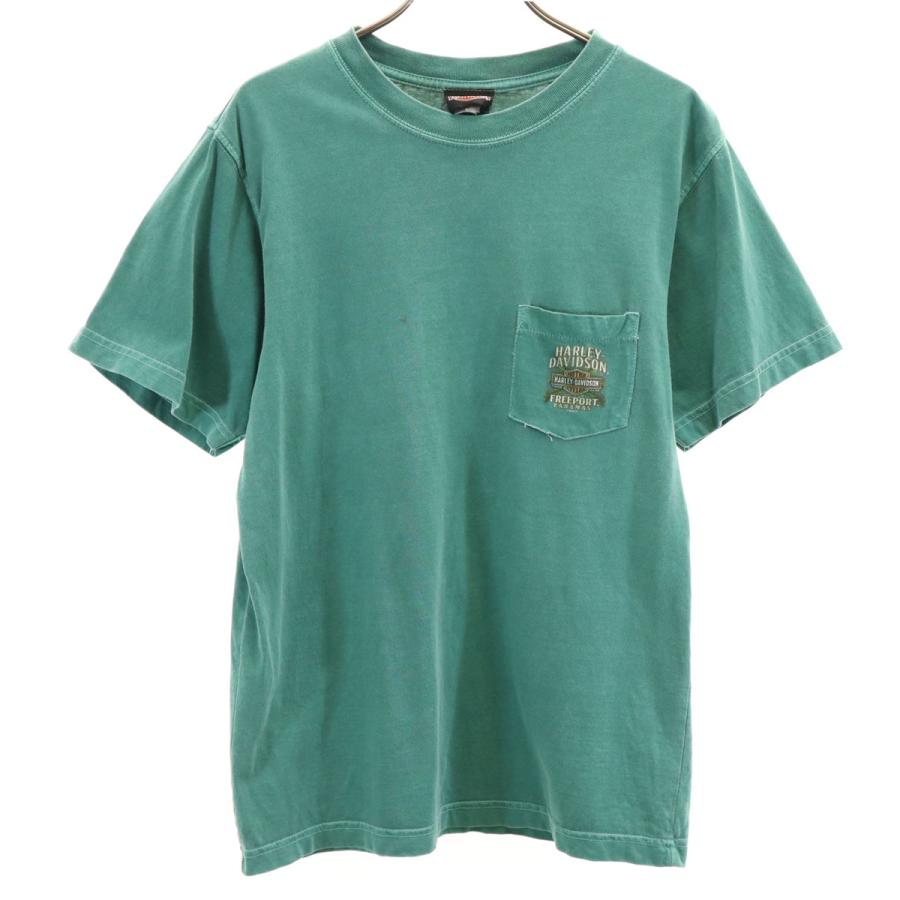 Harley Davidson（ハーレー・ダビッドソン） バックロゴ 半袖 Tシャツ 