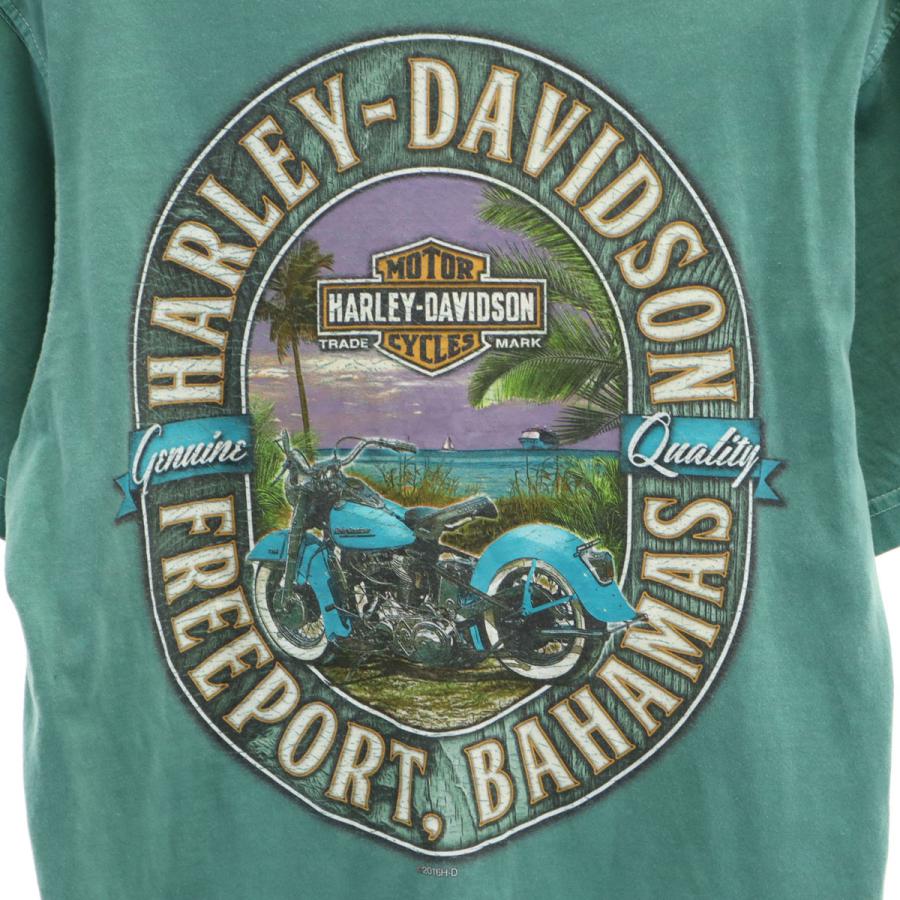 Harley Davidson（ハーレー・ダビッドソン） バックロゴ 半袖 Tシャツ