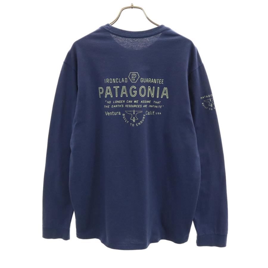 patagonia（パタゴニア） 長袖 Tシャツ S ネイビー 37695 ロンT 