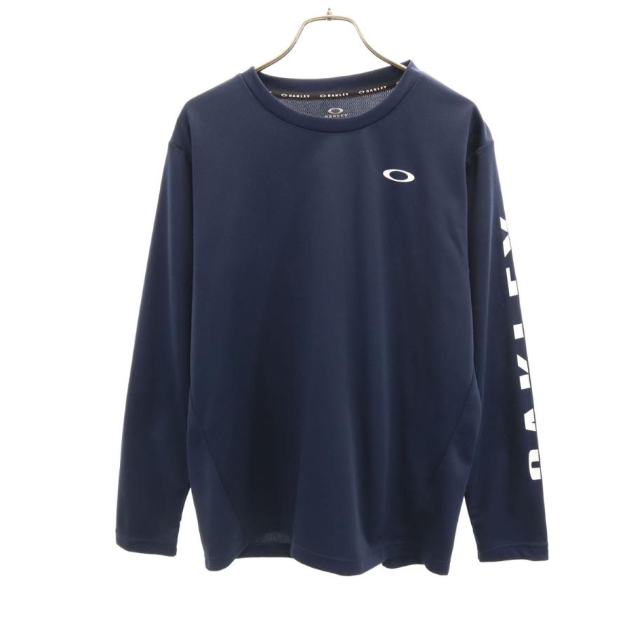 OAKLEY（オークリー） 長袖 Hydrolix Tシャツ M ネイビー ロンT メンズ