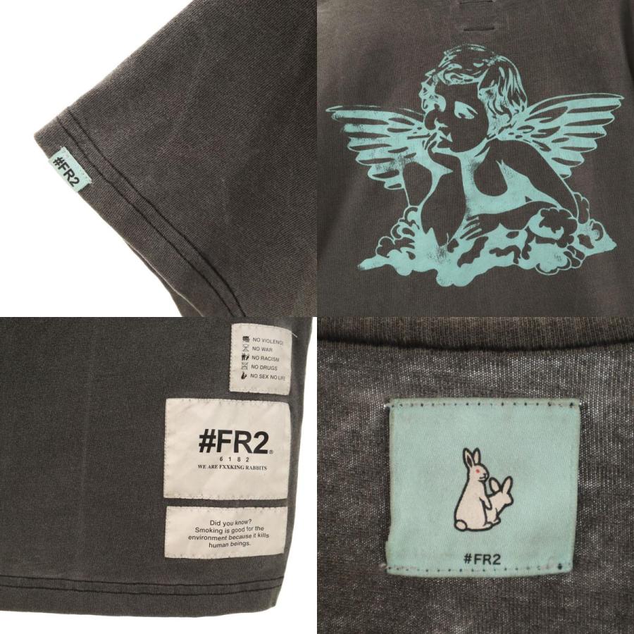 FR2 エフアールツー バックプリント エンジェル 半袖 Tシャツ M