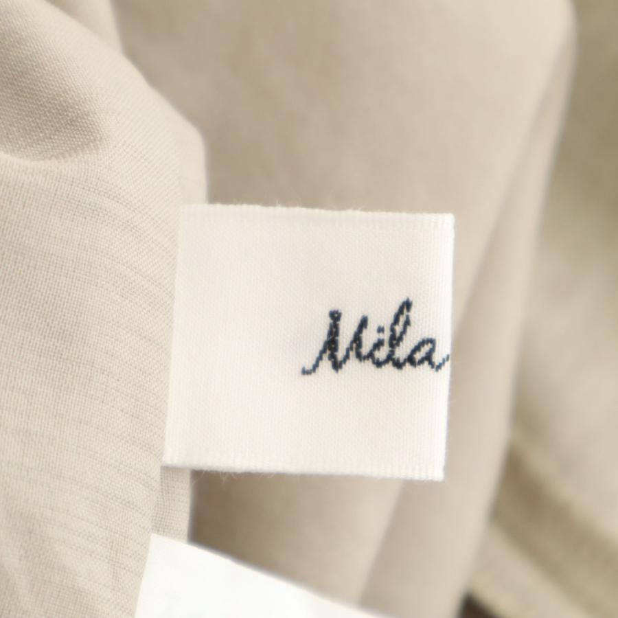 Mila Owen（ミラオーウェン） ノースリーブ リネンライク ロング