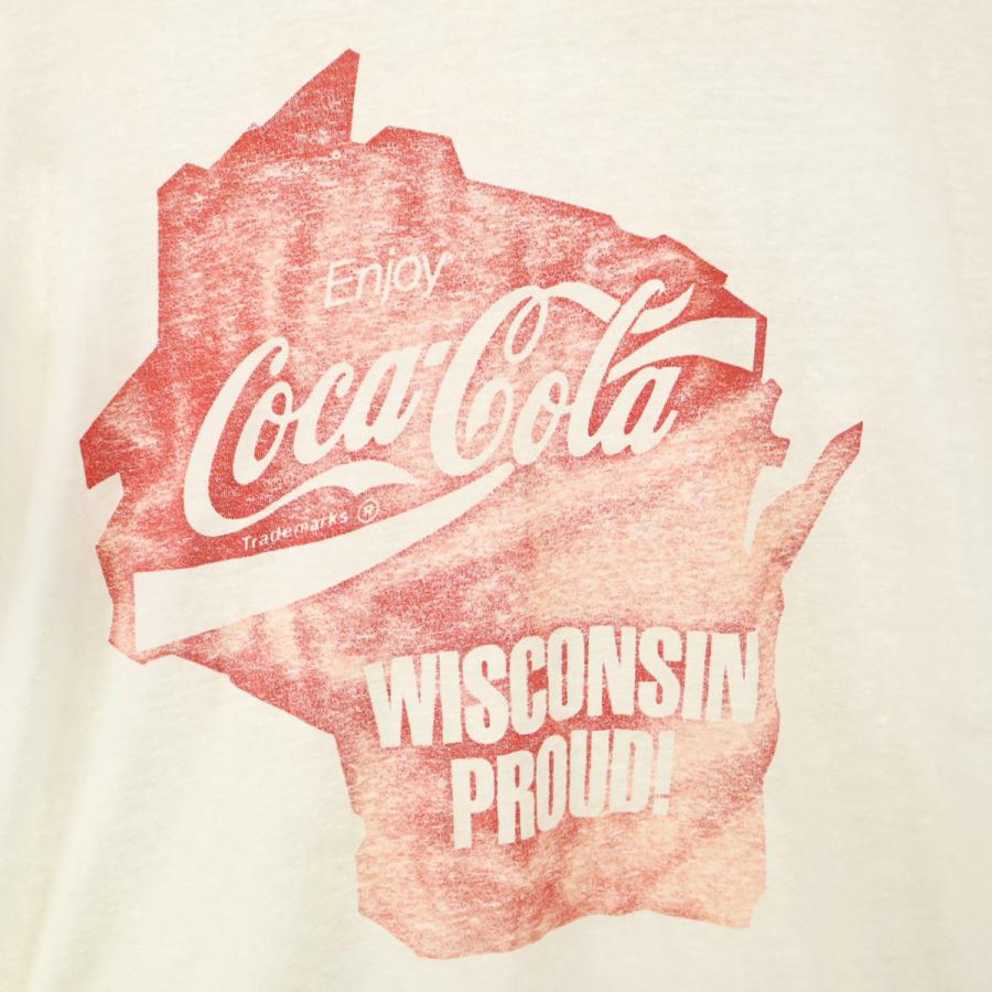 90s オールド コカコーラ 半袖 シングルステッチ Tシャツ ホワイト