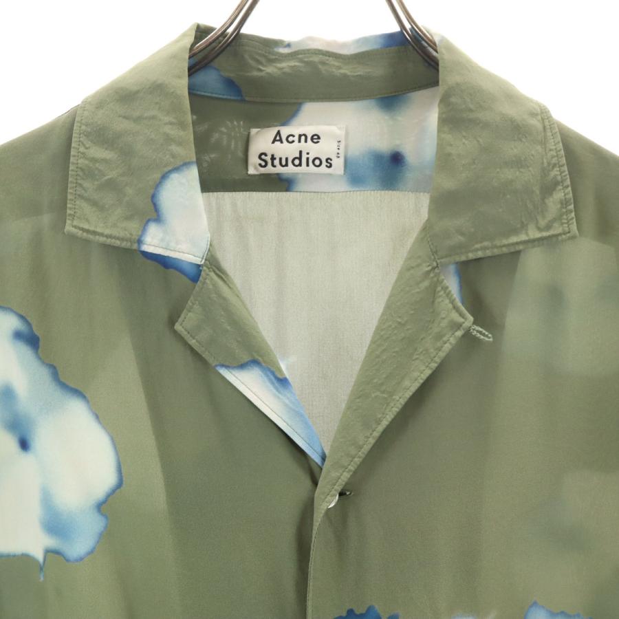 Acne Studios（アクネ ストゥディオズ） 総柄 半袖 オープンカラー 