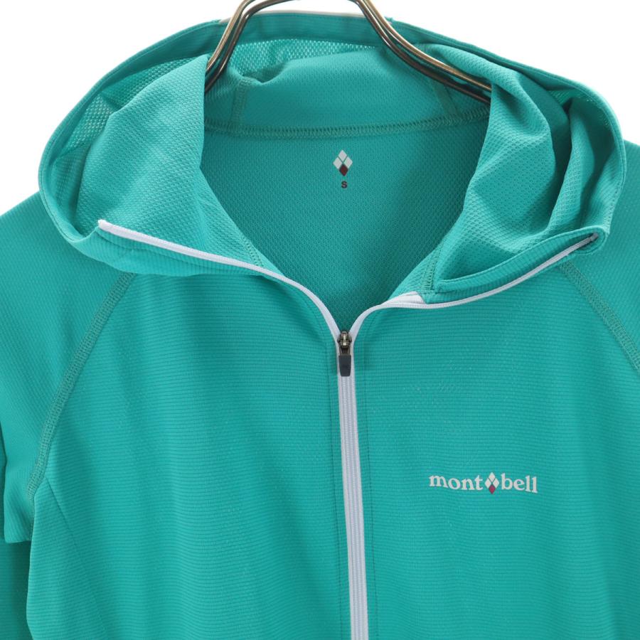 mont-bell（モンベル） 長袖 クール ジップパーカー S エメラルド