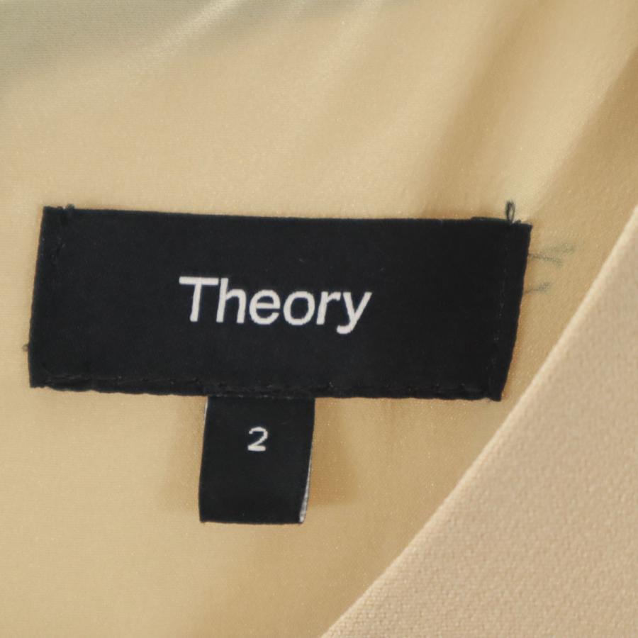 theory（セオリー） ノースリーブ ロングワンピース 2 ベージュ