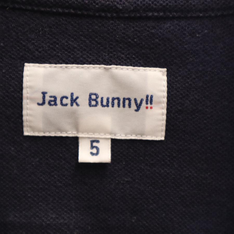 Jack Bunny!!（ジャックバニー） 長袖 ボタンダウン ポロシャツ 5