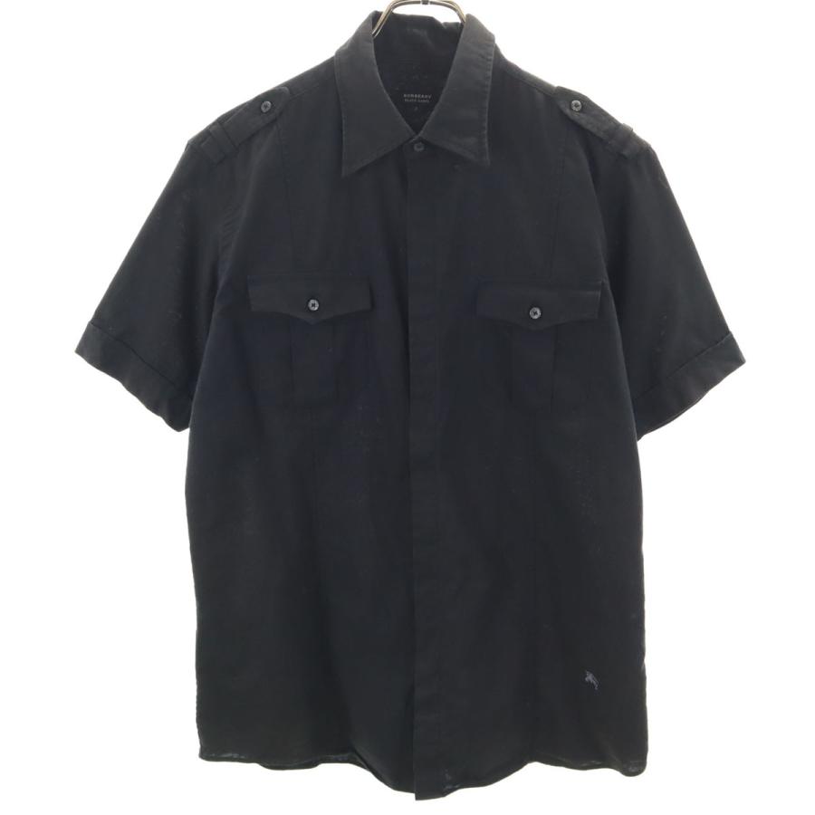 BURBERRY BLACK LABEL（バーバリーブラックレーベル） 半袖 ミリタリー