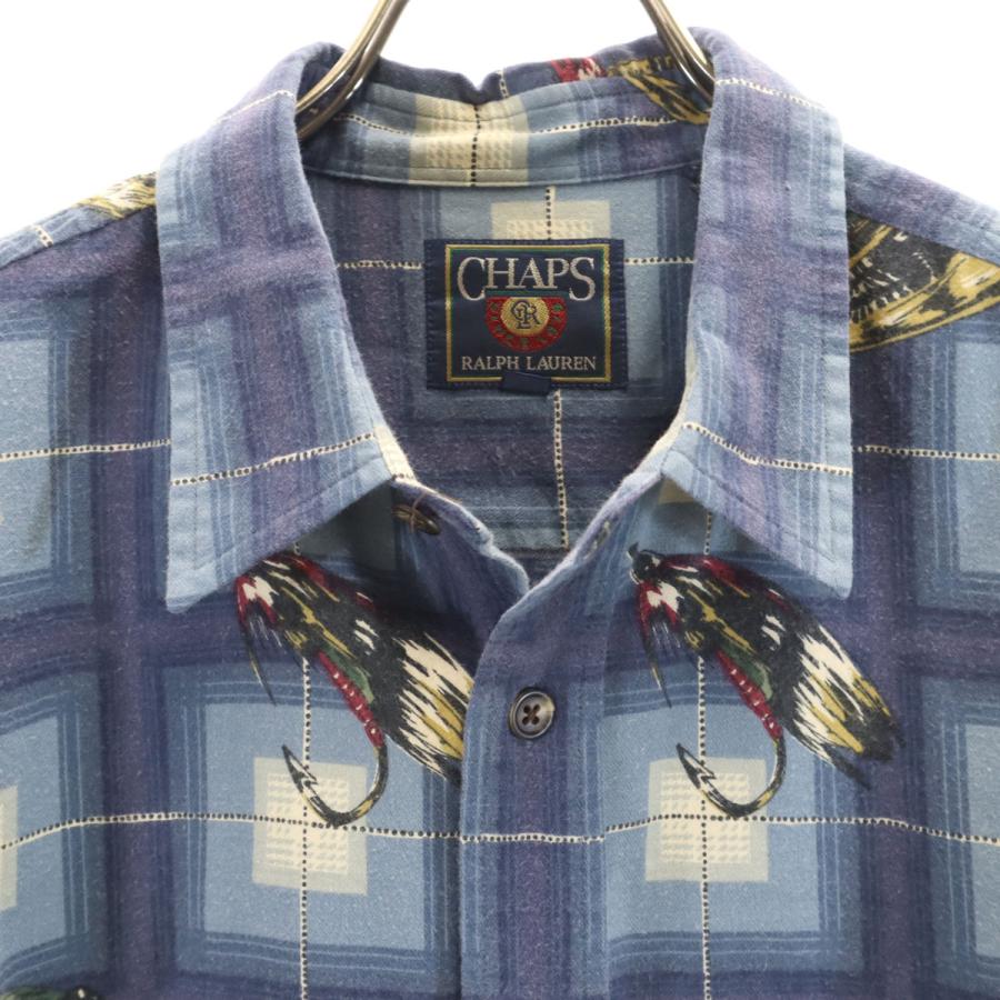 CHAPS RALPH LAUREN チャップスラルフローレン 90s オールド ルアー柄
