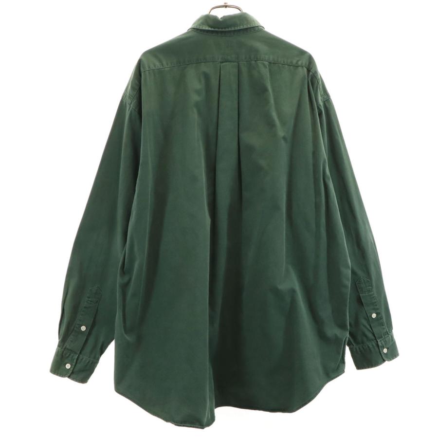 RALPH LAUREN ラルフローレン 長袖 ボタンダウンシャツ XL カーキ