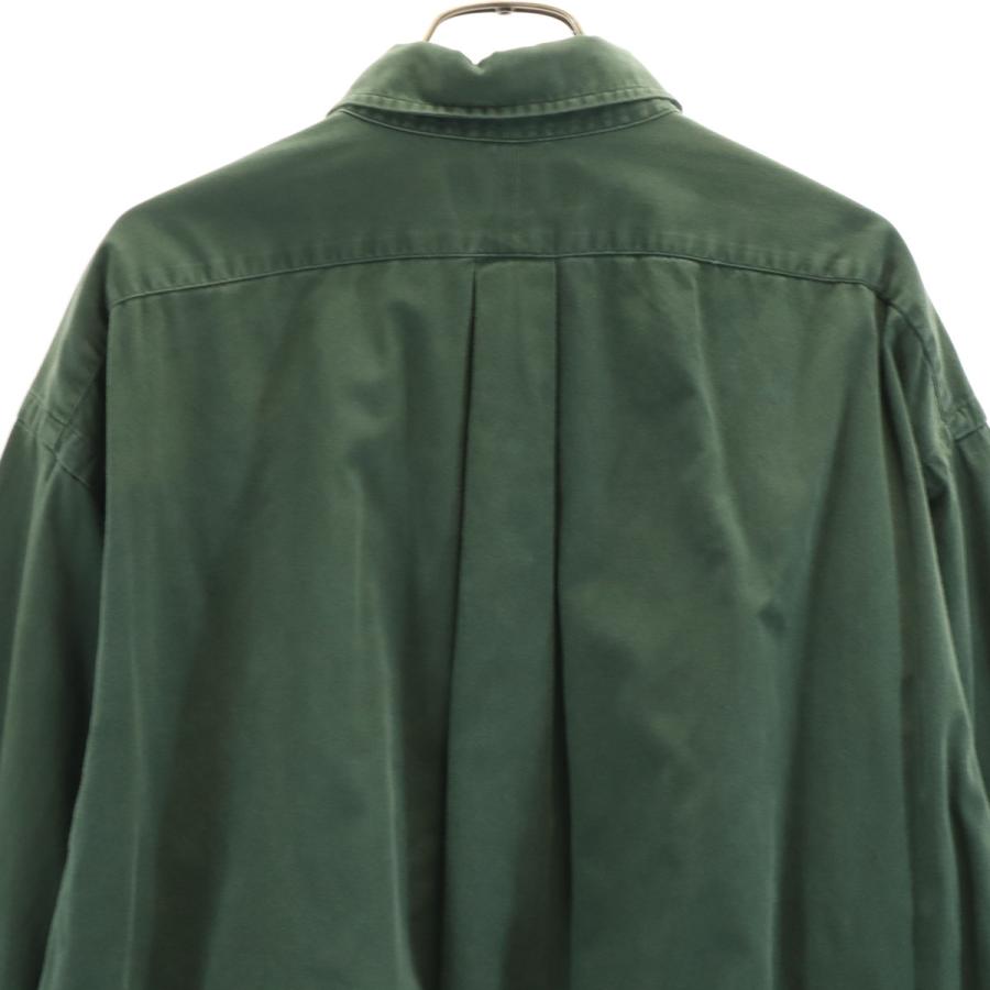 RALPH LAUREN ラルフローレン 長袖 ボタンダウンシャツ XL カーキ