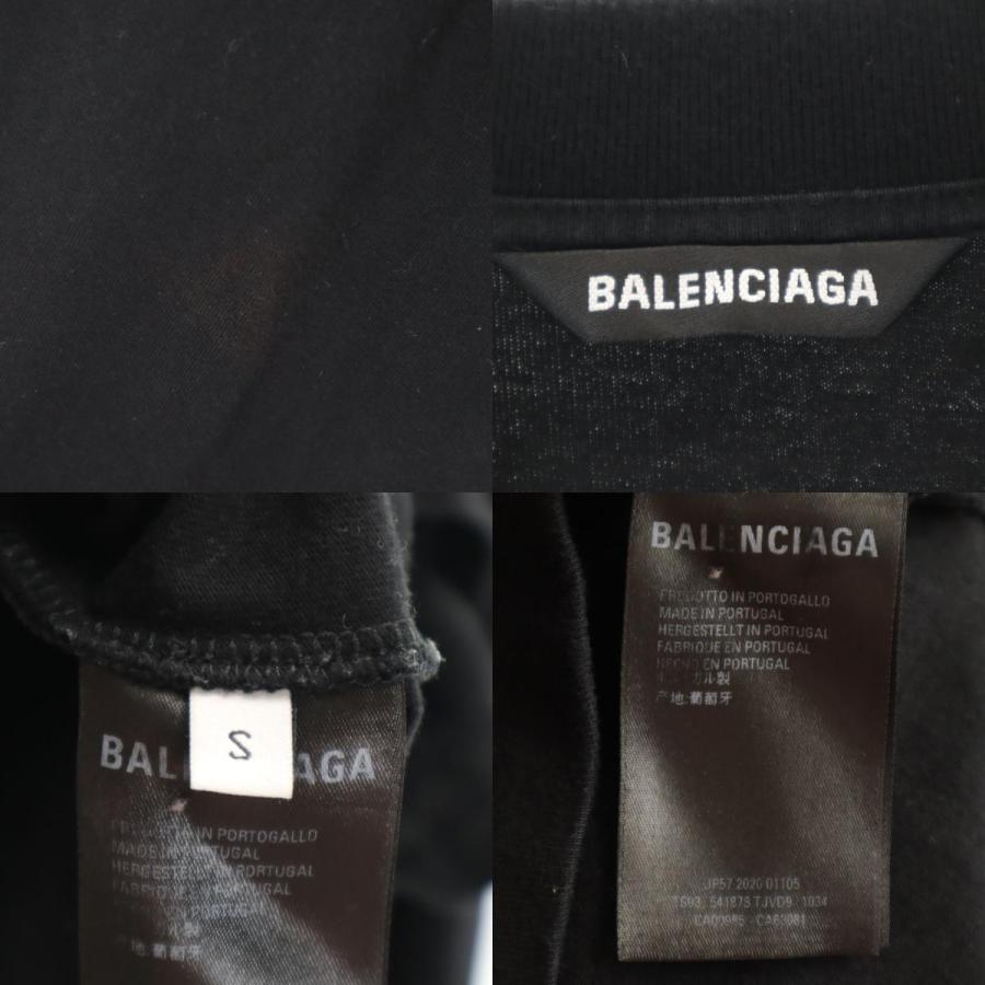 BALENCIAGA（バレンシアガ） ポルトガル製 長袖 Tシャツ S ブラック