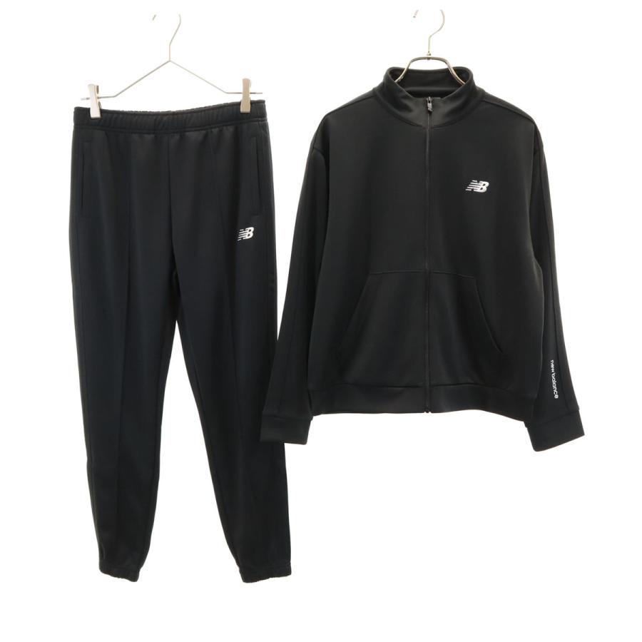 New Balance ブラックジャージセット 新品未使用　ＸＬ上下セット New Balance（ニューバランス） 美品 トラックジャケット 上下