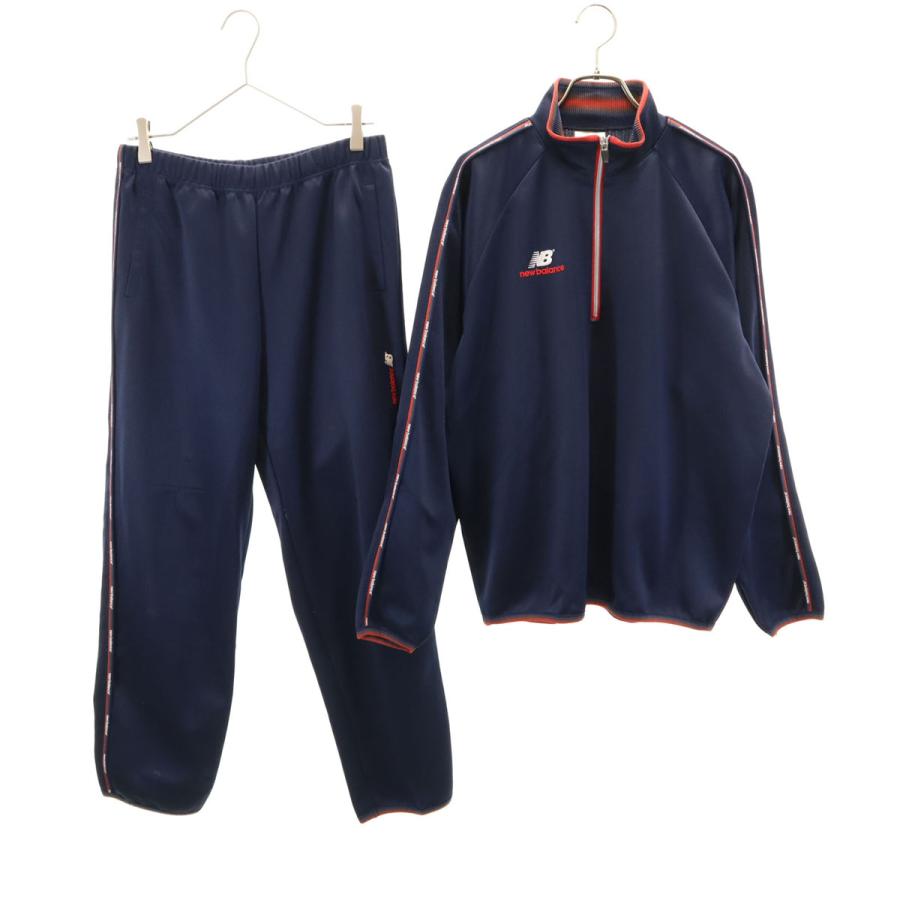 ニューバランス セットアップ M New Balance（ニューバランス） ハーフジップ トラックジャケット 上下