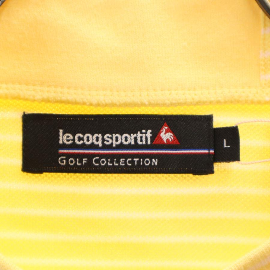 le coq sportif（ルコックスポルティフ） 未使用 ボーダー柄 ゴルフ