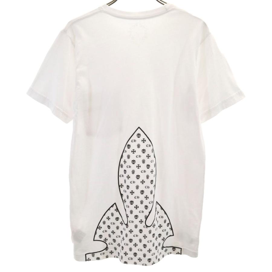 CHROME HEARTS（クロムハーツ） USA製 半袖 Tシャツ S ホワイト メンズ