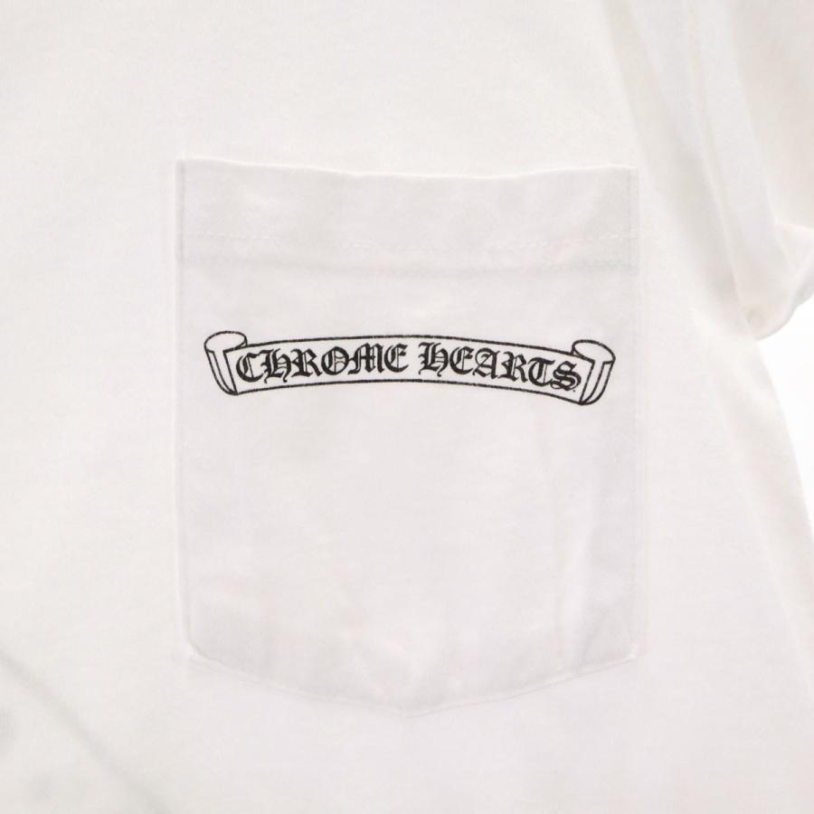 CHROME HEARTS（クロムハーツ） USA製 半袖 Tシャツ S ホワイト メンズ