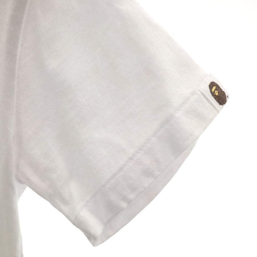BAPE KIDS ベイプキッズ 半袖 Tシャツ 130 ホワイト アベイシング