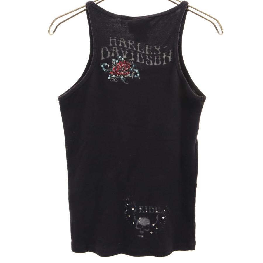 ハーレーダビッドソン タンクトップユニセックス HARLEY-DAVIDSON Harley Davidson（ハーレー・ダビッドソン） タンクトップ XS ブラック