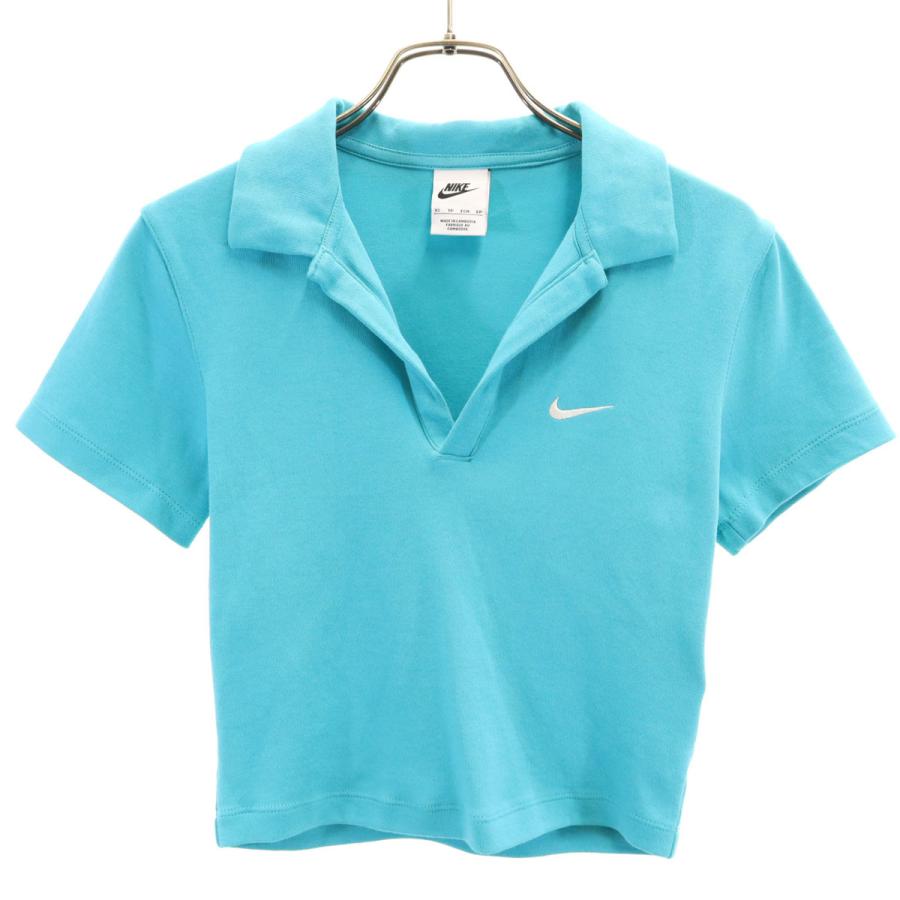 NIKE（ナイキ） 半袖 ショート丈 スキッパーカラー ポロシャツ XS