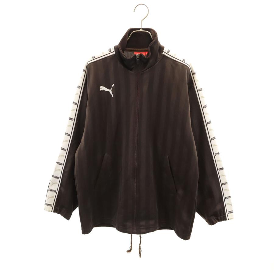 PUMA（プーマ） 日本製 ストライプ柄 トレーニング トラックジャケット