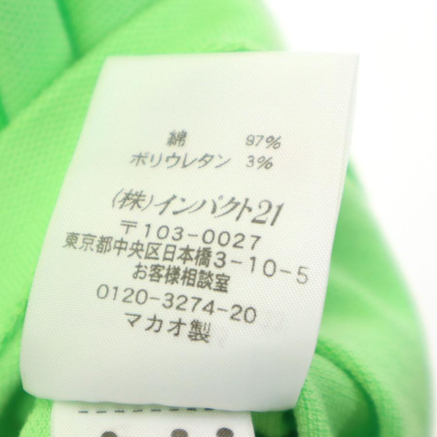 RALPH LAUREN ラルフローレン 半袖 ポロシャツ L 黄緑 鹿の子