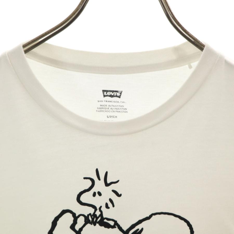 期間限定値下！Levis PEANUTS 半袖スウェット カットオフ Tシャツ Levi's（リーバイス） PEANUTS ピーナッツ コラボ スヌーピー 半袖 T