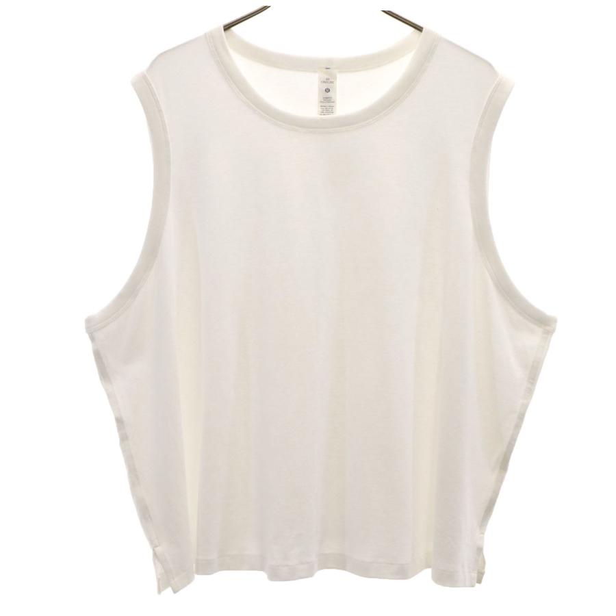 Lululemon ルルレモン タンクトップ 20 ホワイト レディース 古着 中古