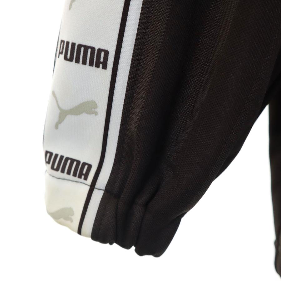 PUMA 上下ストライプジャージ SS ブラウン PUMA（プーマ） 日本製 ストライプ柄 トラックジャケット SS ブラウン