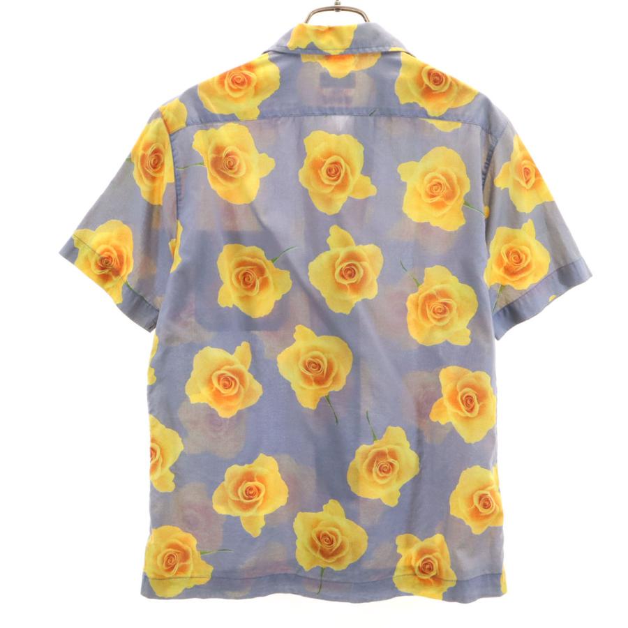 Paul Smith LONDON ポールスミスロンドン 日本製 花柄 半袖 オープン