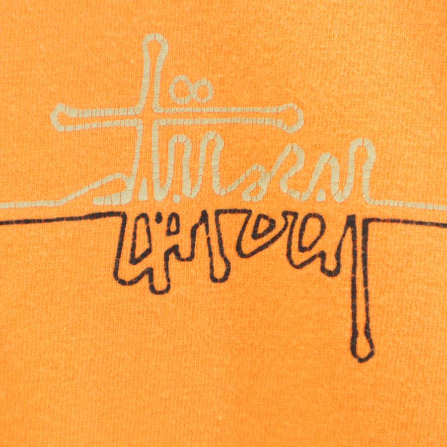 STUSSY（ステューシー） 90s USA製 紺タグ オールド 半袖 Tシャツ L