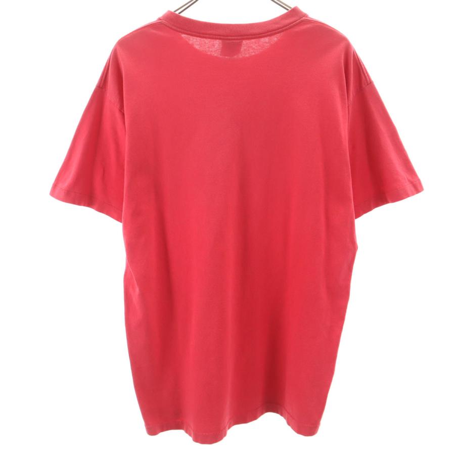STUSSY（ステューシー） 90s USA製 オールド 半袖 Tシャツ L レッド