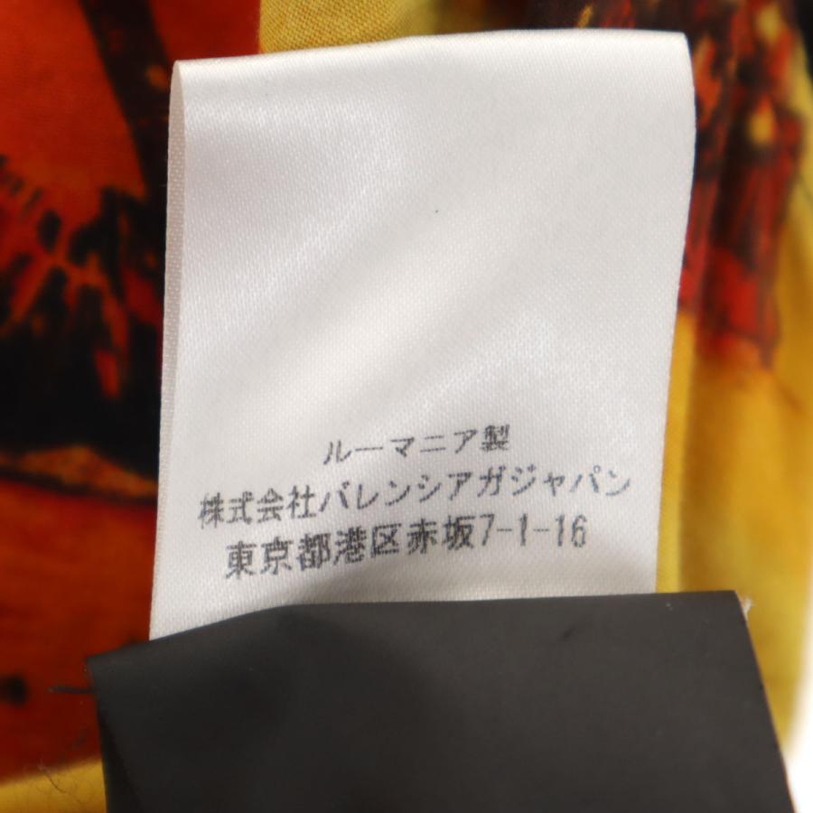 BALENCIAGA（バレンシアガ） 18ss パームツリー柄 半袖 ボタンダウン