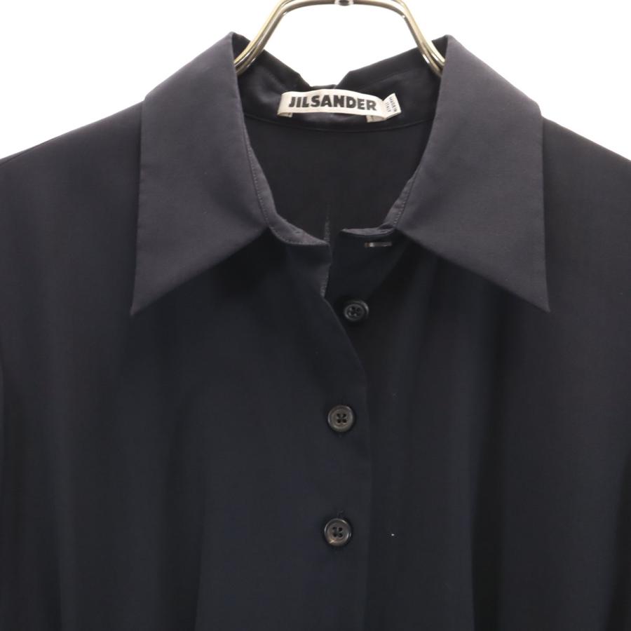 JIL SANDER（ジルサンダー） イタリア製 長袖 シャツワンピース 34